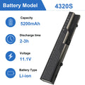 4320S Battery For HP ProBook 4321S 4325S 4326S 4420S 4520S JN04 JN06 PH06 PH09