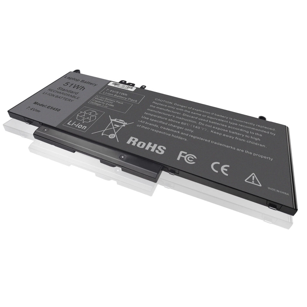 Battery for Dell Latitude E5250 E5450 E5550 Notebook 15.6" G5M10 51Wh 7.4V 4Cell