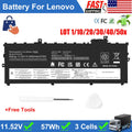 ?LOT 1-50 01AV430 01AV494 Battery for Lenovo ThinkPad X1 Carbon 5th 6th Gen 57Wh