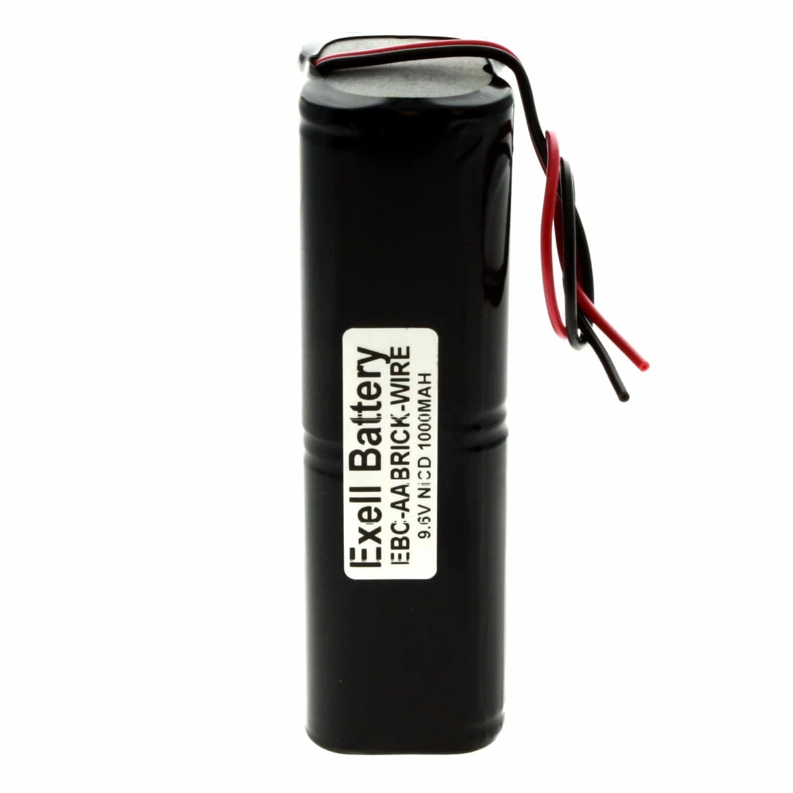 9.6V 700mAh Custom NiCD Battery with 6.0" 18AWG Wires For Exit Signs, Lighting