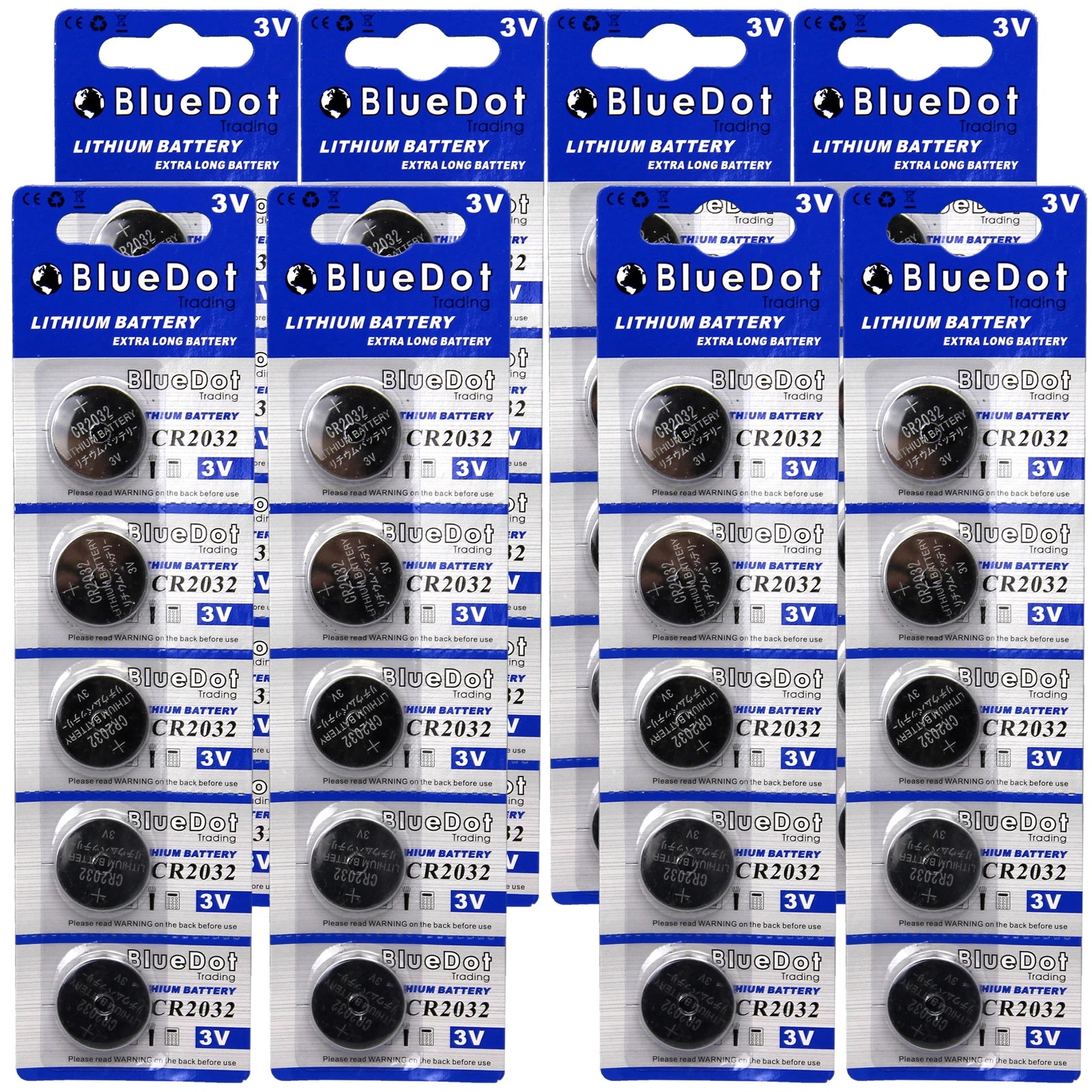 40 PCS CR2032 DL2032 Lithium Button Cell Battery FREE SH ~ ECR2032 5004LC 3 Volt