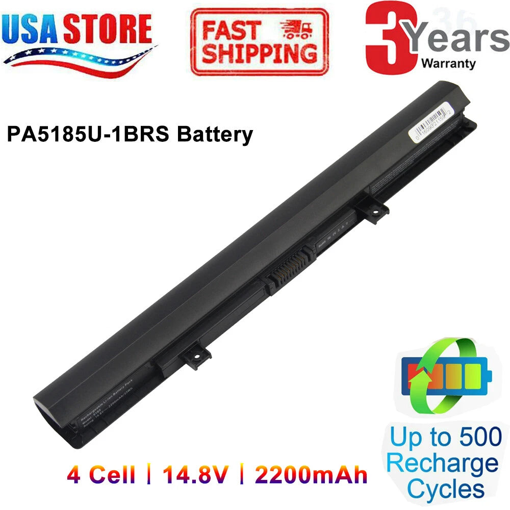 PA5185U-1BRS Battery for Toshiba Satellite 15.6'' C50 C55 L55 PA5186U-1BRS