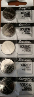 Energizer ECR2032 CR 2032 (5 piece) Lithium 3V Battery New Authorized Seller