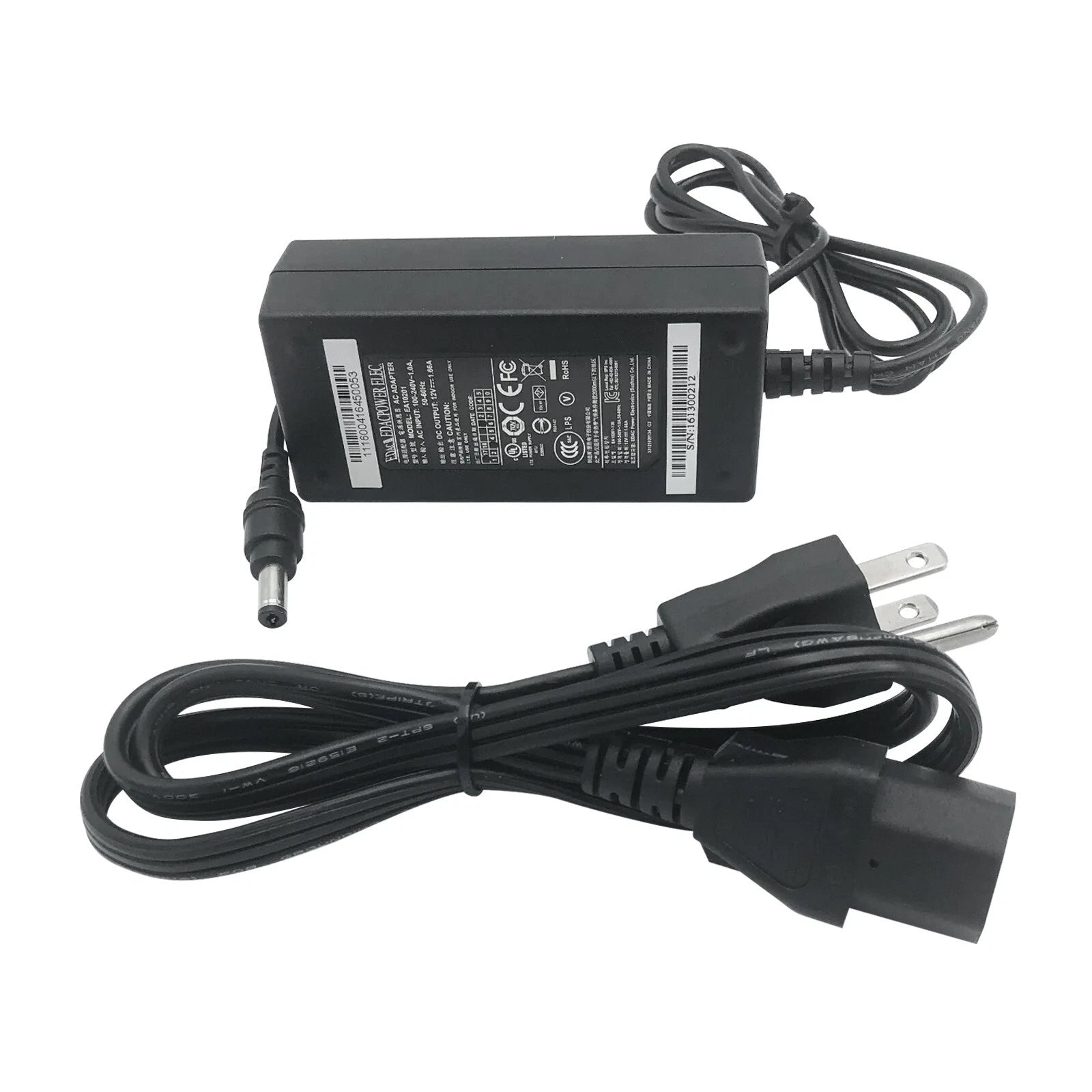 NEW Original Edac 20W AC Power Adapter EA10201 12V 1.66A Charger