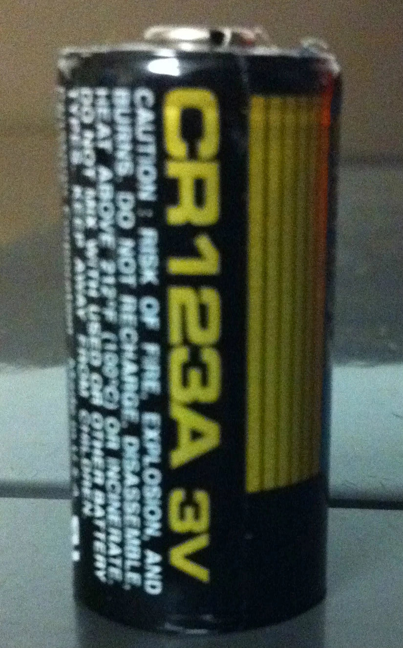 New "3" Panasonic CR123A 3V BATTERY, 5816 5815 5800PIR-RES 5853 5890P 5808W3