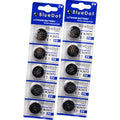 10 PCS CR2032 DL2032 Lithium Button Cell Battery FREE SH ~ ECR2032 5004LC 3 Volt