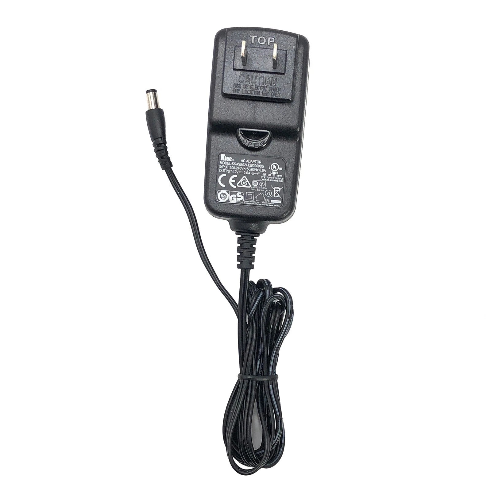 NEW Genuine Ktec KSASB0241200200D5 AC Adaptor Charger 12V 2A Wall Power Supply