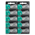 10 Murata Replaces Sony 337 - SR416SW Button Cell Batteries