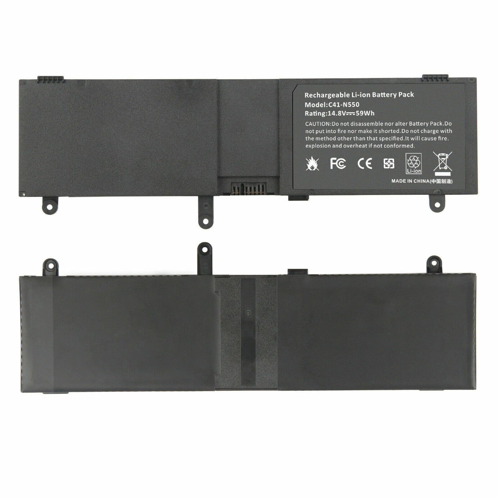 C41-N550 Battery for Asus N550 N550JA N550JV N550J N550JK Q550L Q550LF G550 New