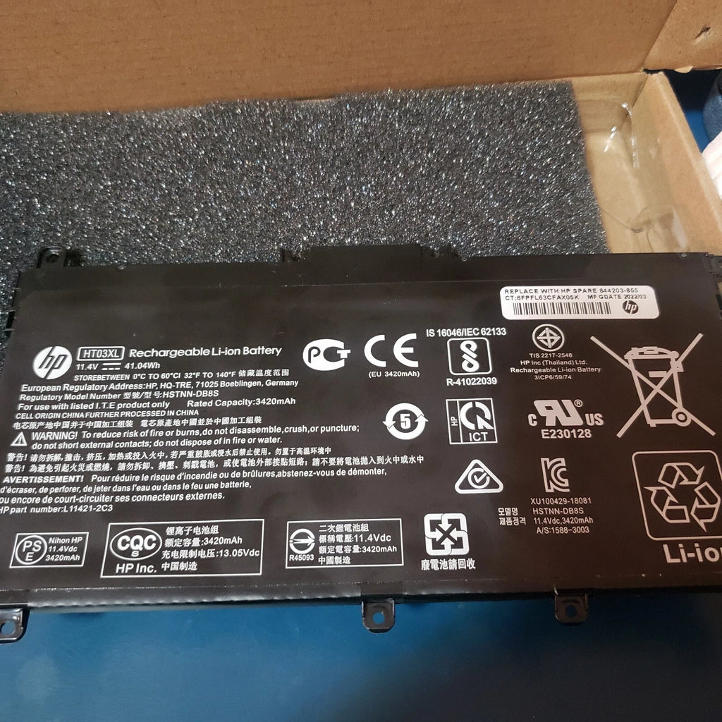 Genuine HT03XL HTO3XL L11119-855 Battery for HP Pavilion 15-DA 15-DB 15-DW 15-DY
