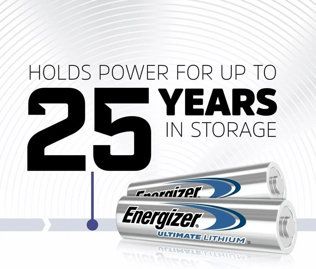 Energizer AA Lithium Batteries, World's Longest Lasting Double A Battery,...