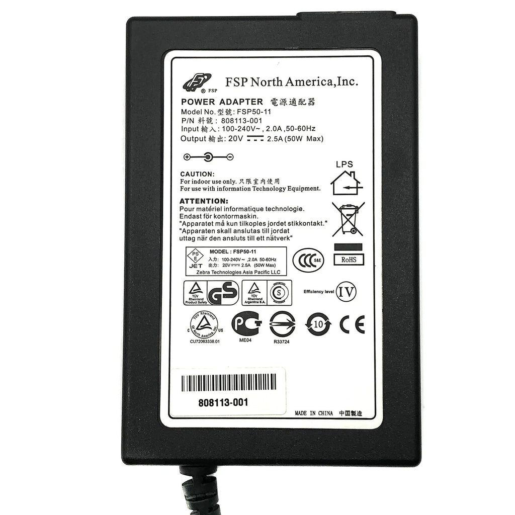 NEW Open box FSP AC Adapter for Zebra Printer LP2824 LP2844 LP2844Z TLP3844-Z