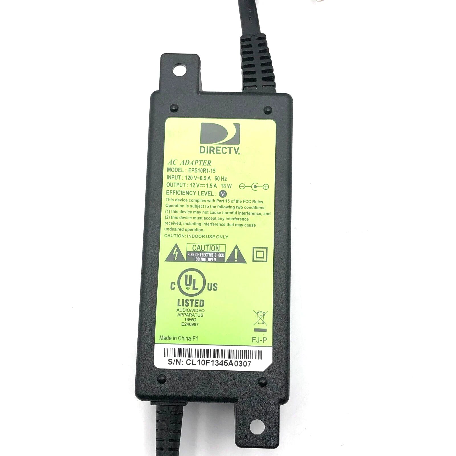 NEW Genuine DirecTV AC Adapter for C61W Home Client Mini Genie Receiver OEM