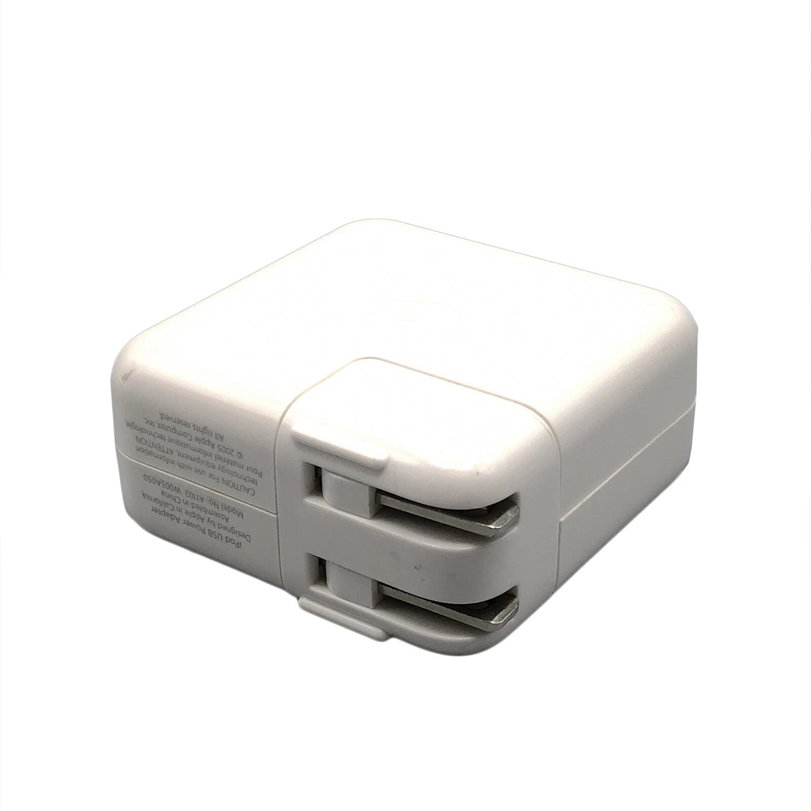 NEW Genuine Apple A1102 W005A050 USB Power Adapter Charger 5W 5V 1A For iPod