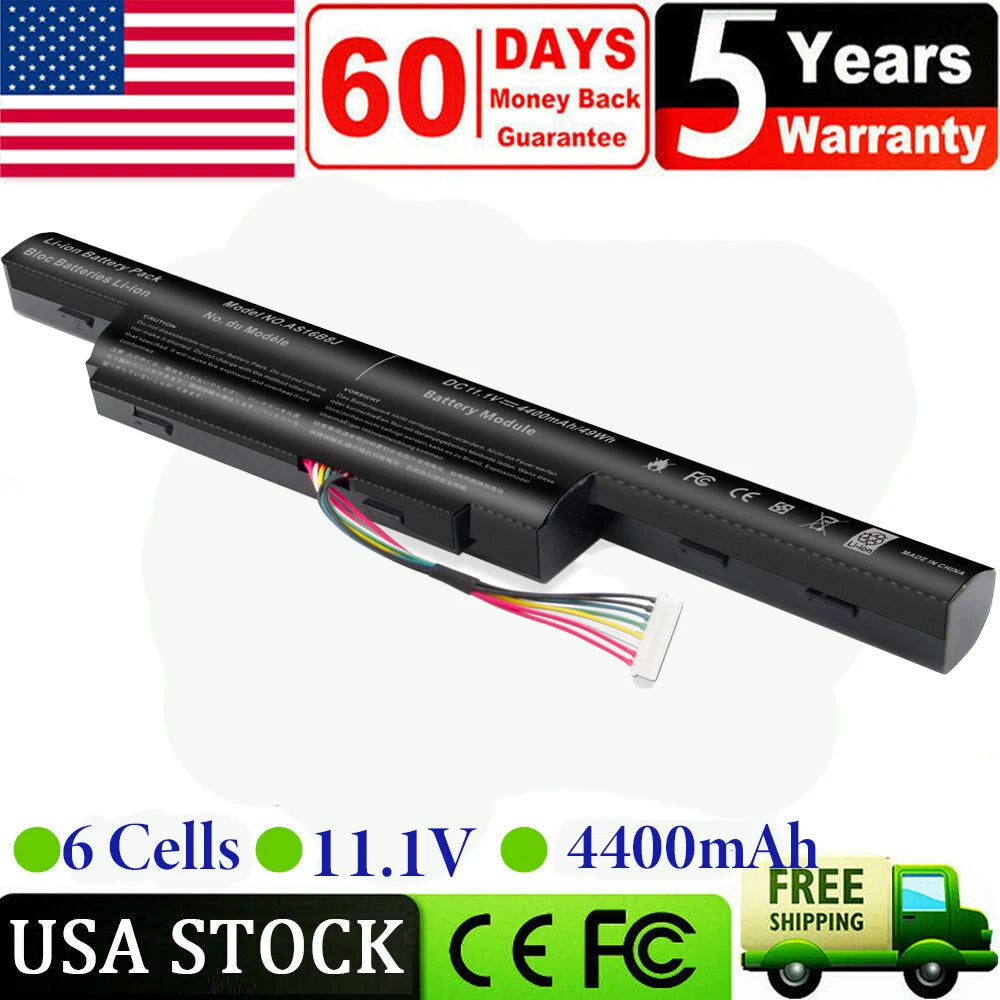 Laptop Battery For ACER ASPIRE F15 F5-573G F5-573T F5-573-57R7 AS16B5J AS16B8J