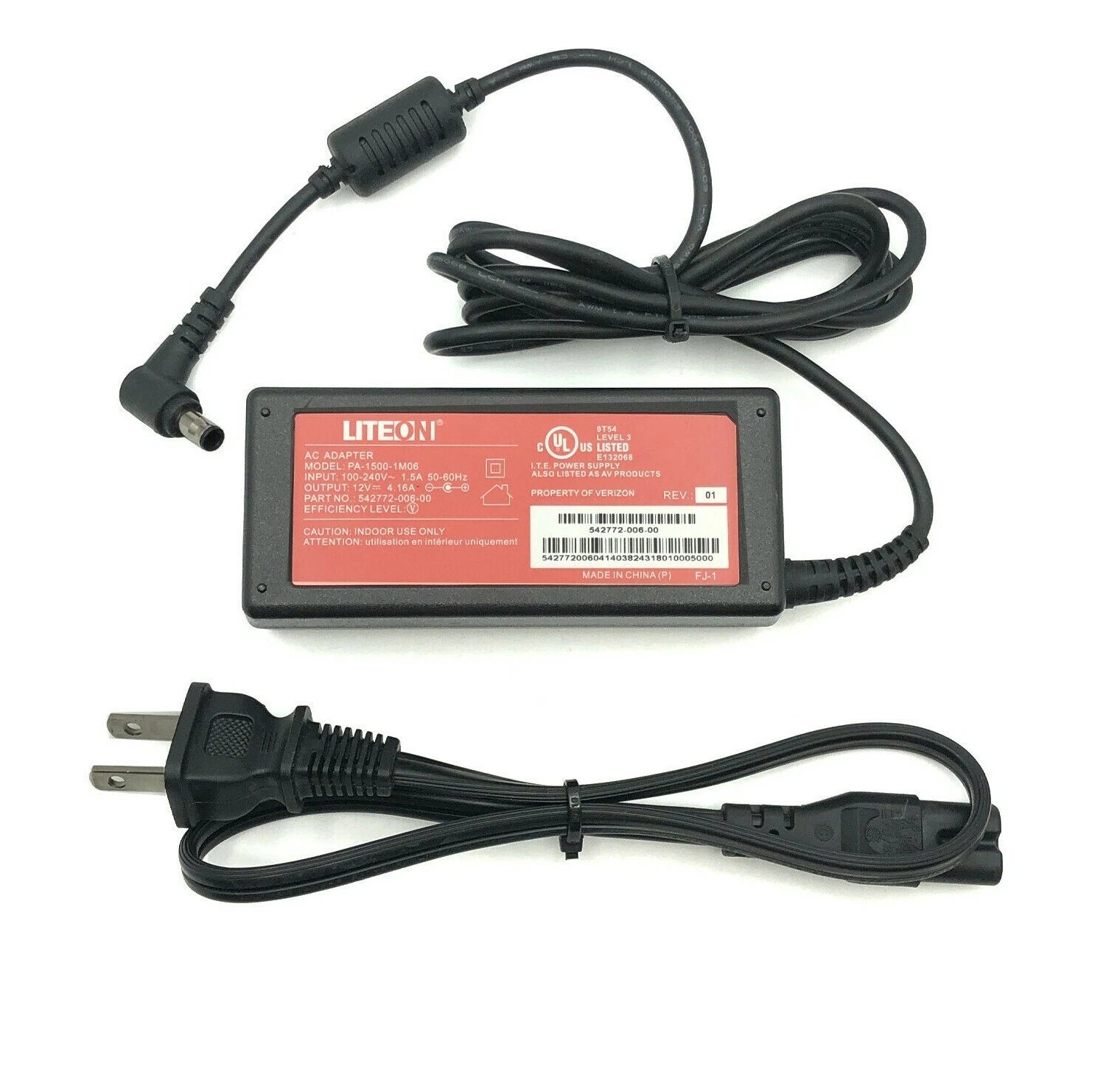NEW Original Liteon AC Adapter Power Supply For Arris Verizon VMS1100 TV Box OEM