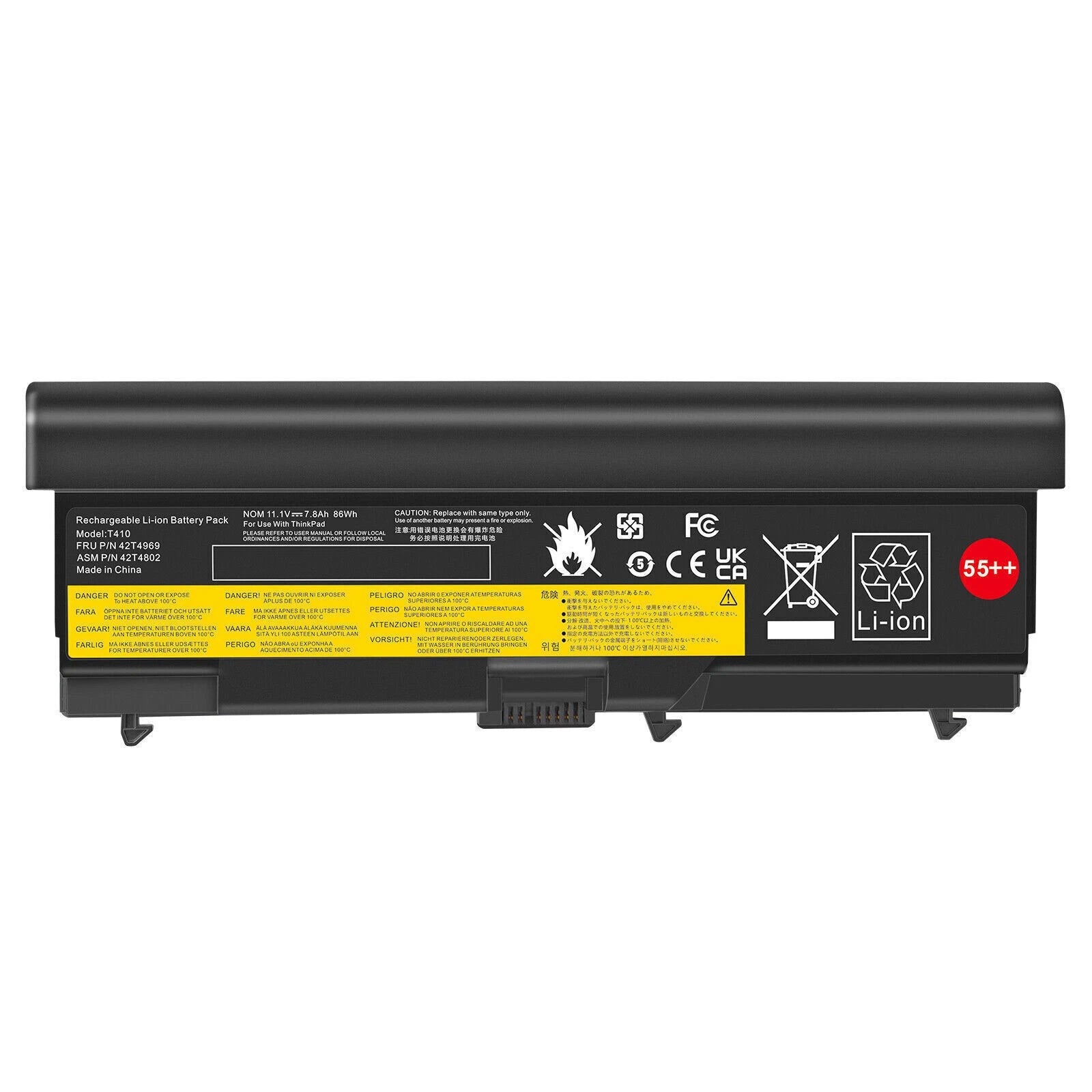 ?6/9 Cells Battery for Lenovo Thinkpad T410 T420 T510 T520 SL410 SL510 E40 E50
