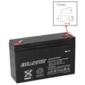 NEW 6V 12Ah SLA F2 Battery Rechargeable AGM Compatible With UB6120, D5778