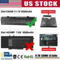 6 Cell Battery for Dell Latitude E5400 E5500 E5410 E5510 KM742 RM668 PX644H US