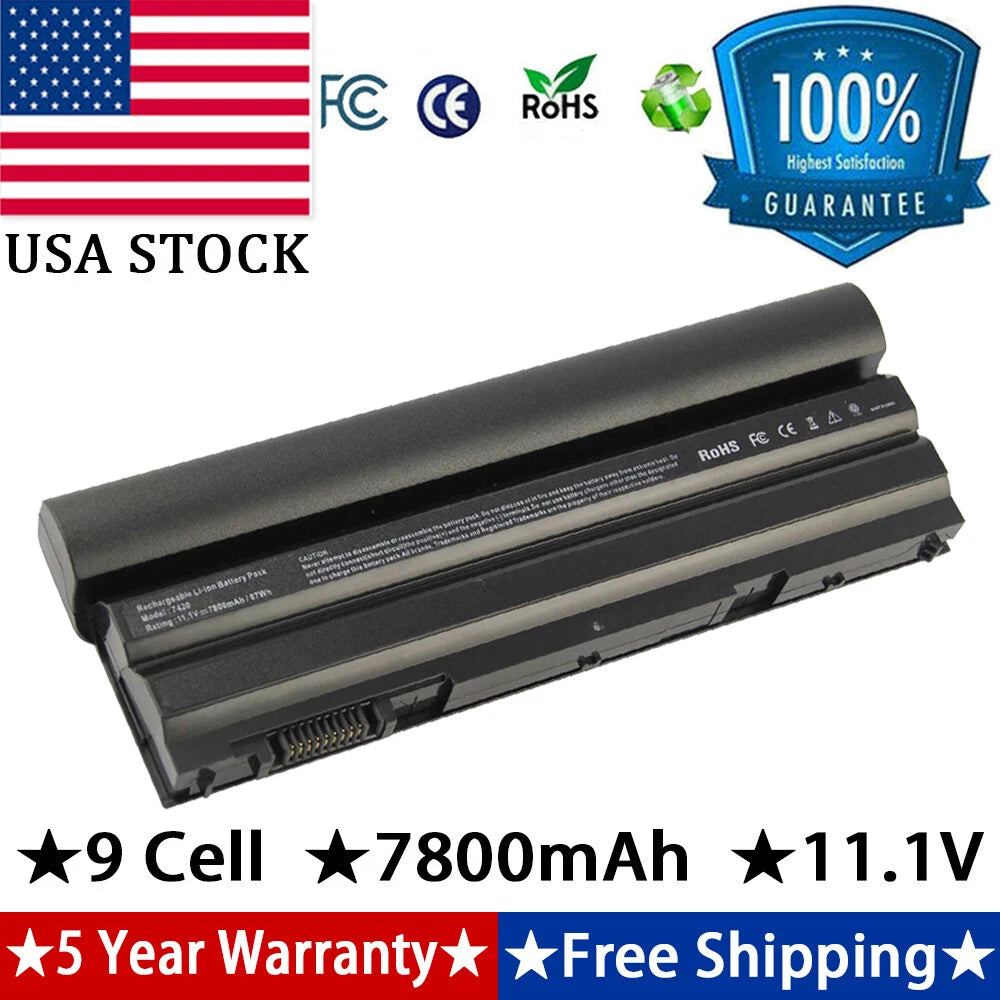 9Cell Battery T54FJ 71R31 For Dell Latitude E6420 E6540 E6440 Precision M2800 CC