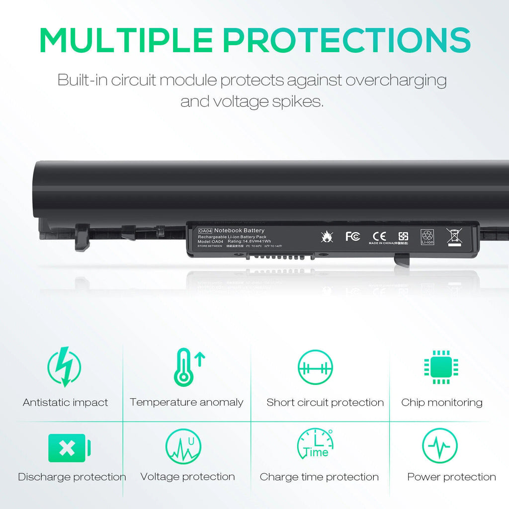 OA03 OA04 Battery for HP 740715-001 746458-421 746641-001 HSTN-LB5S 14.8V 41Wh