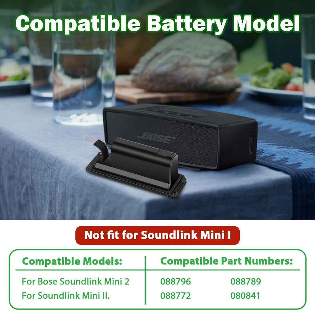 17Wh 088789 088796 088772 Battery For Bose Soundlink Mini 2 II Speaker