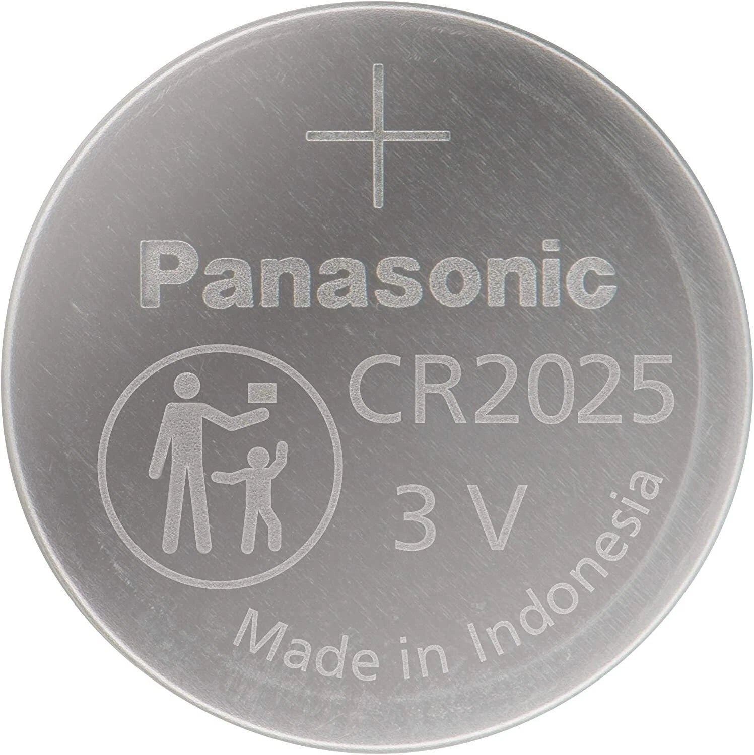 Panasonic CR2025 3.0 Volt Long Lasting Lithium Coin Cell Batteries in Child...