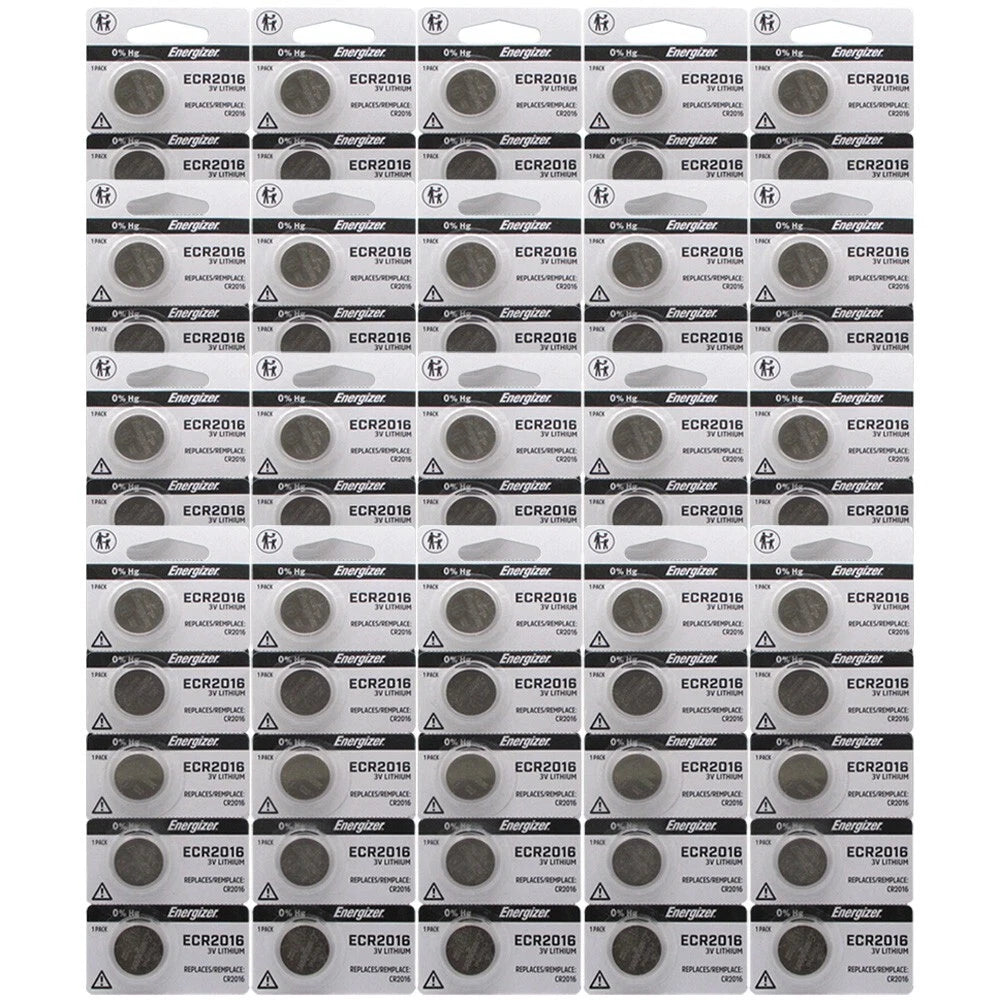 Energizer - CR2016 2016 3-Volt Lithium Battery 100 pk