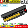 Battery for Lenovo ThinkPad T440P T540P W540 W541 L440 L540 Series 9Cell 7800mAh