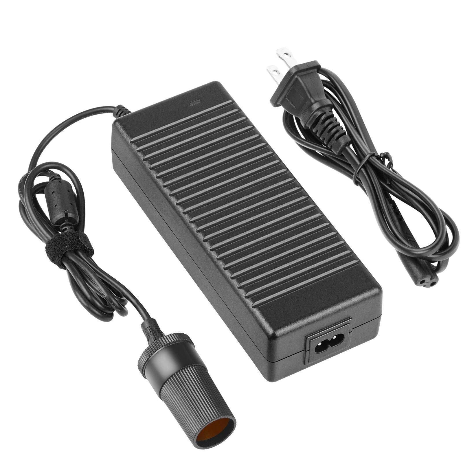 AC 110V 240V to DC 12V 10A Power Converter Car Cigarette Lighter Socket Adapter
