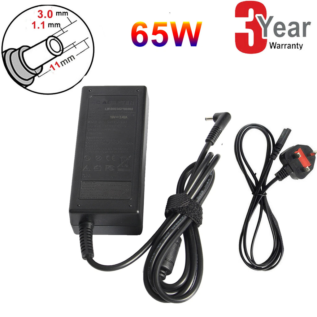 65W Adapter Charger Power Cord For Acer Chromebook 15 C910 Laptop A11-065N1A P