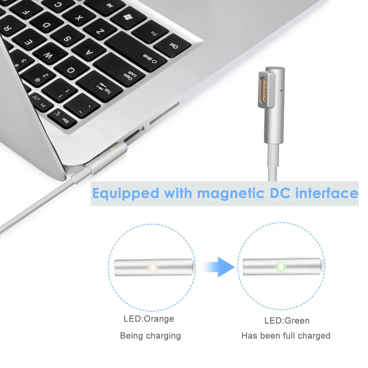 For Apple MacBook Air 11" 13" 2008 to 2011 45W Power Adapter Charger A1369 A1370