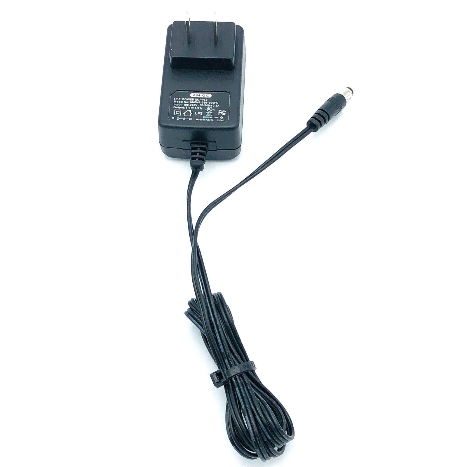 New Genuine Amigo AMS66-0501000FU AC/DC Wall Power Supply Adapter 5V 1A Charger