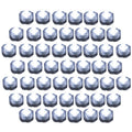 50 Pack White Submersible Waterproof Underwater Battery LED Tea Light Wedding
