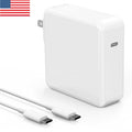 96W 65W USB-C Power Adapter Charger Type-C Cord For Apple Macbook Air Pro Laptop