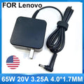 Charger for Lenovo Ideapad 3 15ADA05 ADLX65CCGU2A Laptop 20V 3.25A Power Supply