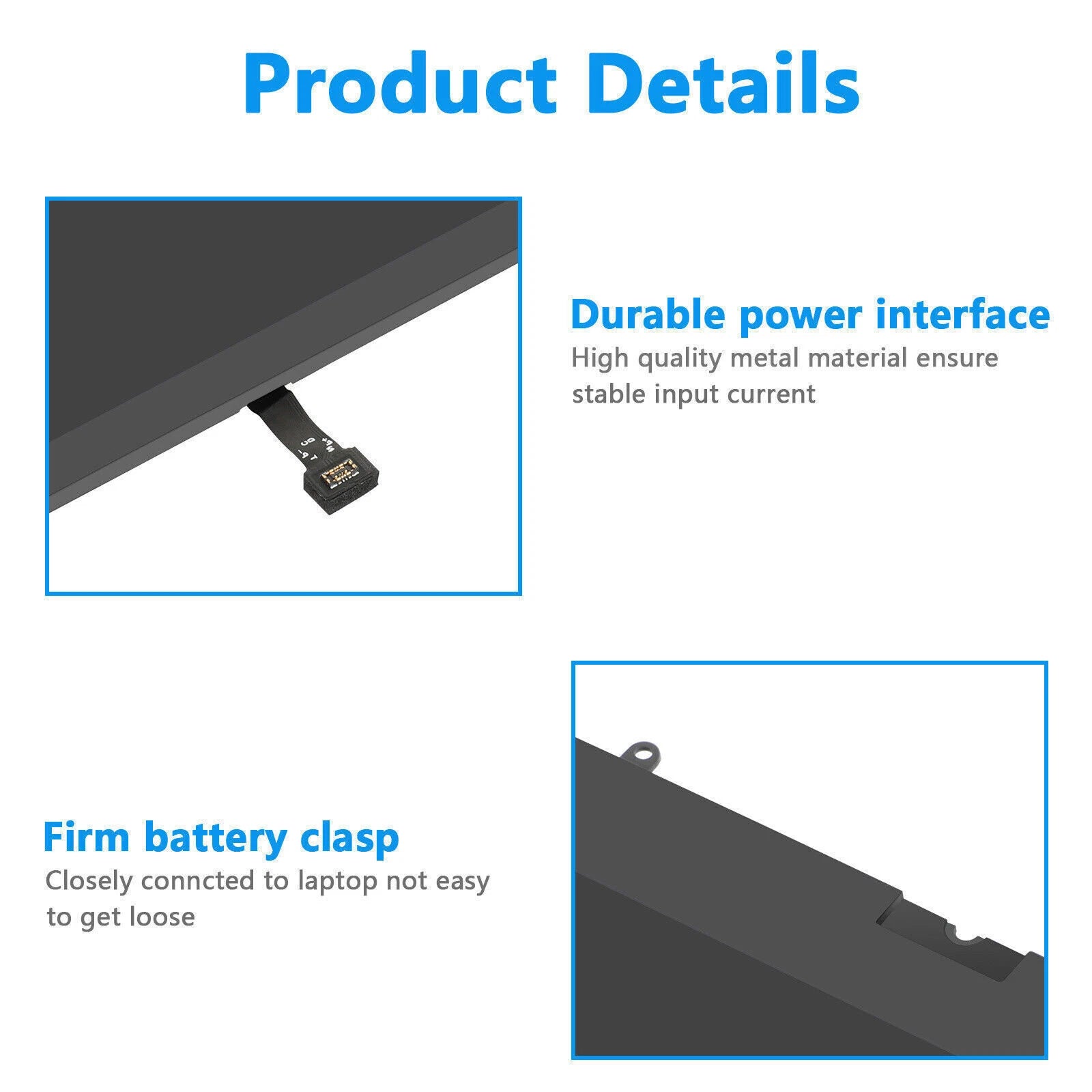 RC30-0196 BATTERY FOR RAZER BLADE STEALTH 2016 2017 i7-7500u RZ09-0196 53.6Wh