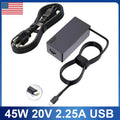 LOT x10 for Lenovo 45W USB-C Power Adapter Charger Chromebook Laptop etc TESTED