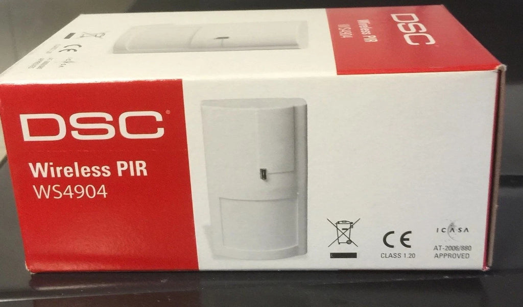 Brand New DSC WS4904P Wireless Pet Immune PIR Motion Sensor, w/ Battery, WS4904