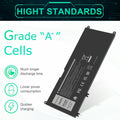 33YDH Battery For Inspiron 17 7000 7778 15 7577 G3 3579 G5 5587 G7 7588