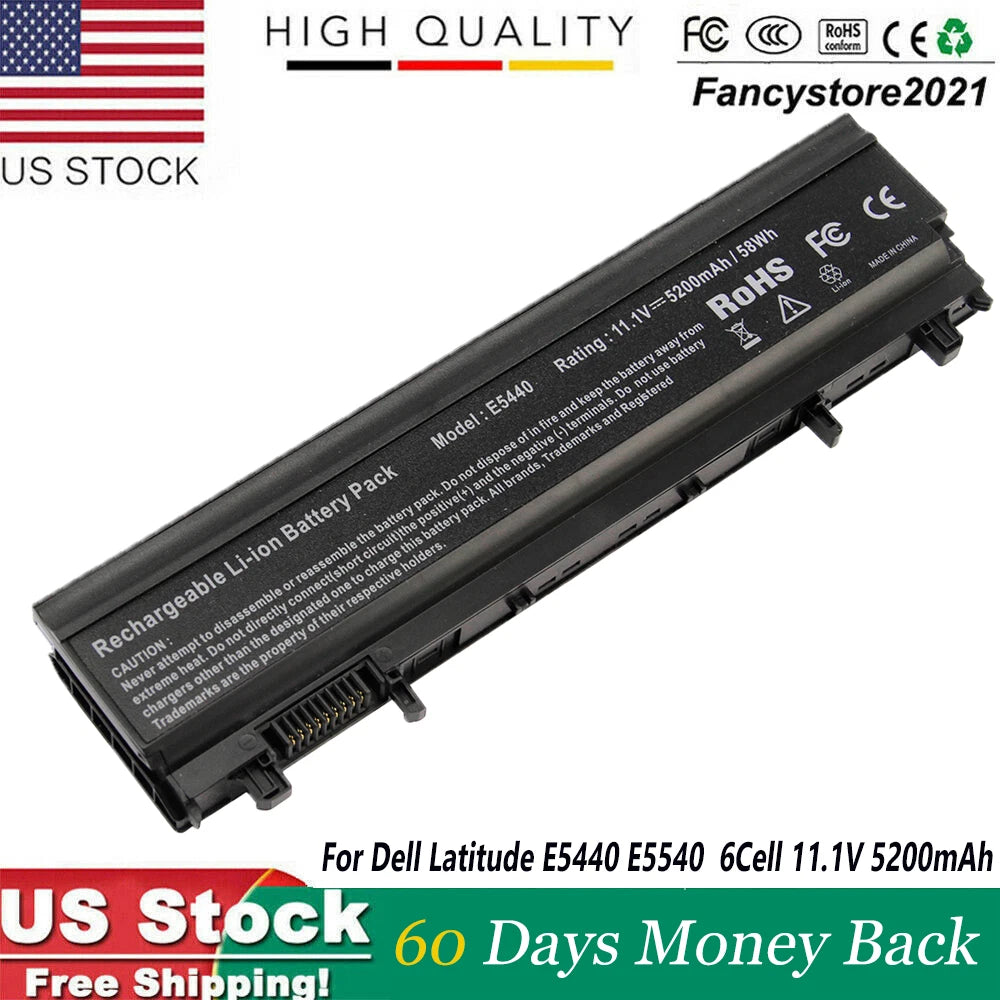 LOT Battery For Dell Latitude E5440 E5540 VVONF NVWGM 0K8HC 0M7T5F 6Cells
