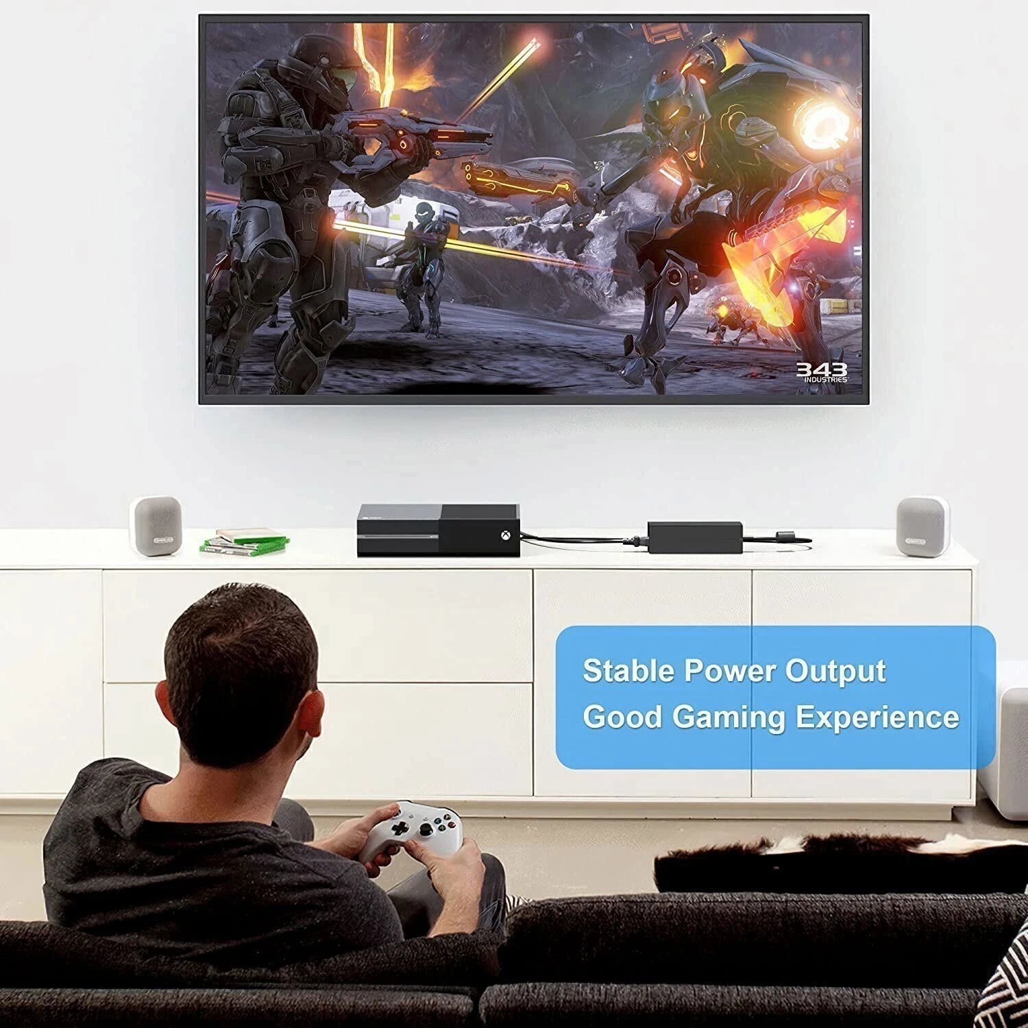 XBOX ONE Power Supply Brick Charger Adapter Cable Cord for Microsoft Xbox 1 One
