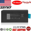97Wh X8VWF CJ2K1 4XKN5 Battery For Latitude 14 Rugged 5404 5414 Extreme 7404