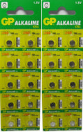 20 Pcs LR621 GP164 Alkaline Button Cell Batteries