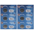 Cr1225 Battery (6 Pack) - Renata, Lithium Coin Cell, 3V