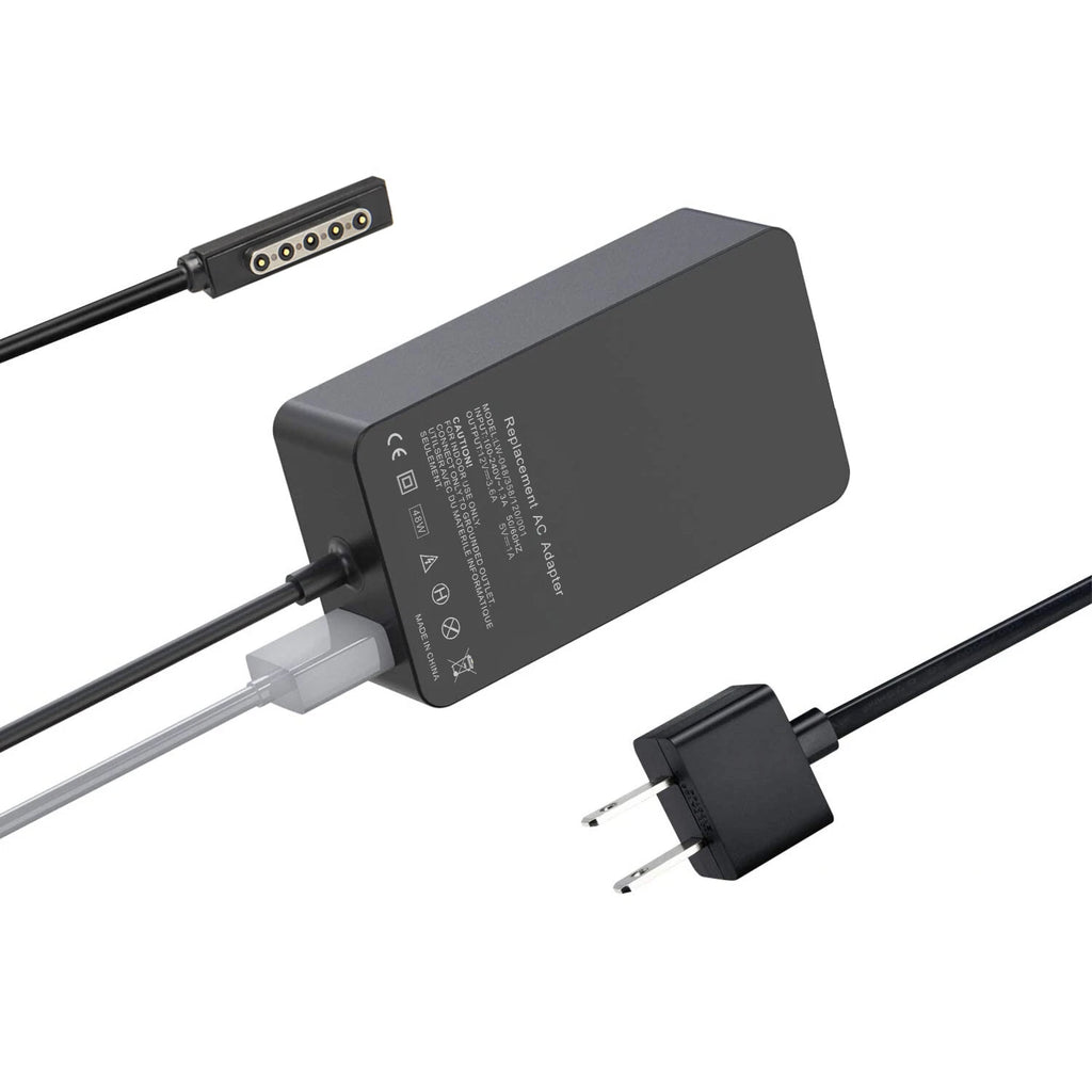 AC Adapter Power Charger Cord for Microsoft Surface 2 1512 1516 1572 7ZR-00001