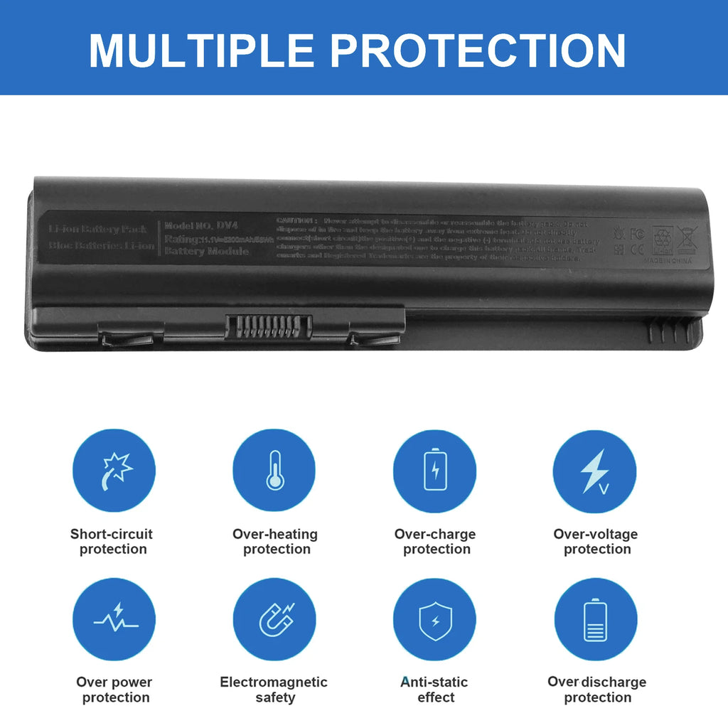 DV4 Battery For HP Compaq Presario CQ60 Pavilion DV5 DV6 CQ40 CQ50 CQ60 Series