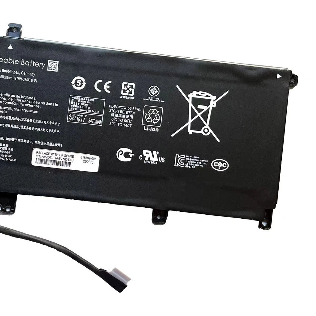 Genuine MB04XL Battery For HP Envy X360 M6-AQ 15-AQ 844204-850 HSTNN-UB6X
