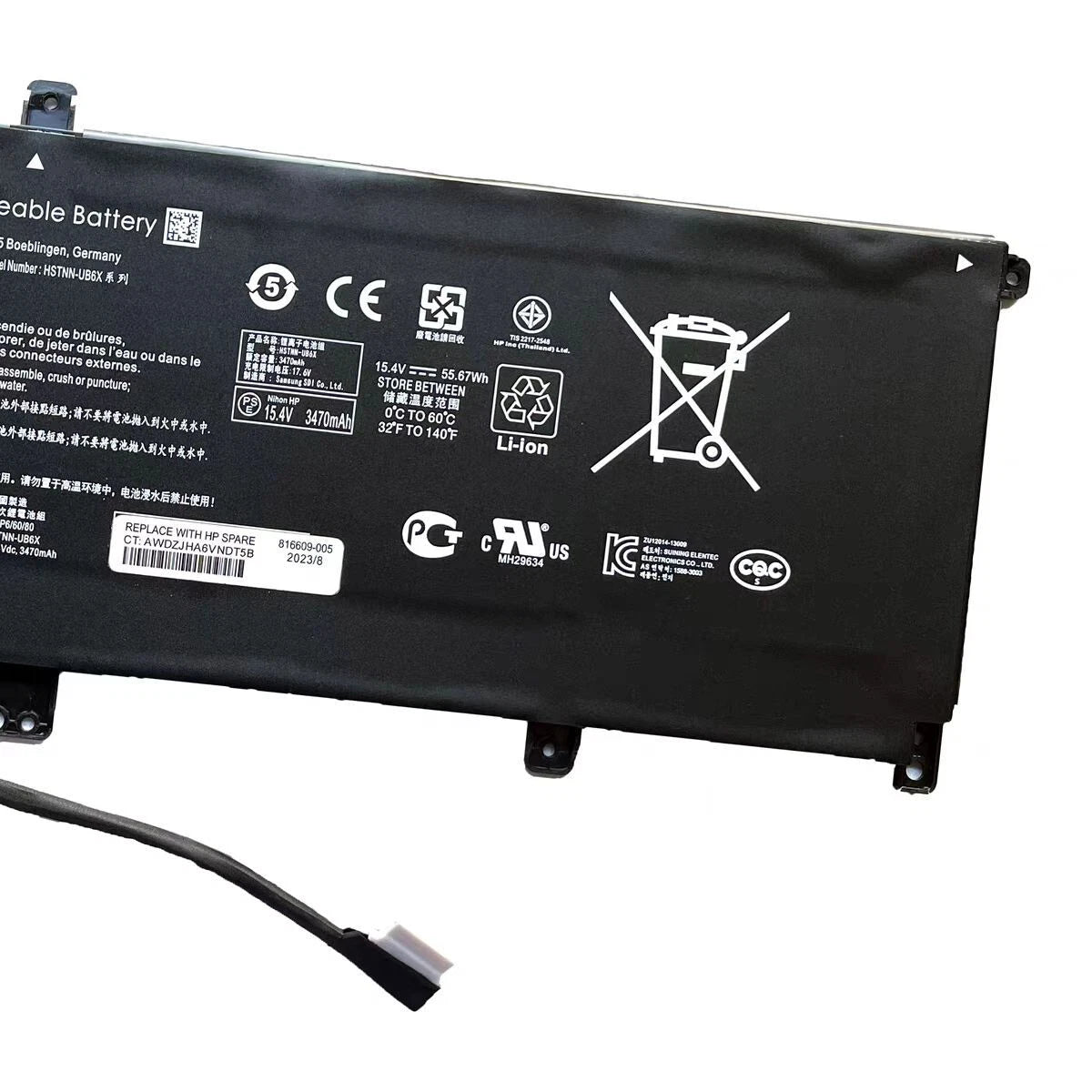 Genuine MB04XL Battery For HP Envy X360 M6-AQ 15-AQ 844204-850 HSTNN-UB6X