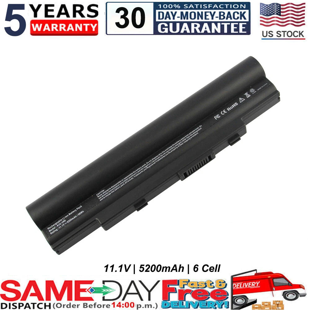 Battery for Asus U20A-B2 U50A U50F U50V U80A U81A U89V A32-U80 A31-U80 A32-U50